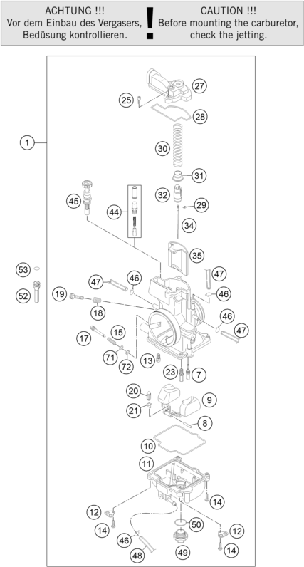 HUSQVARNA JET NEEDLE N4DK TE300 14 – 54831134100