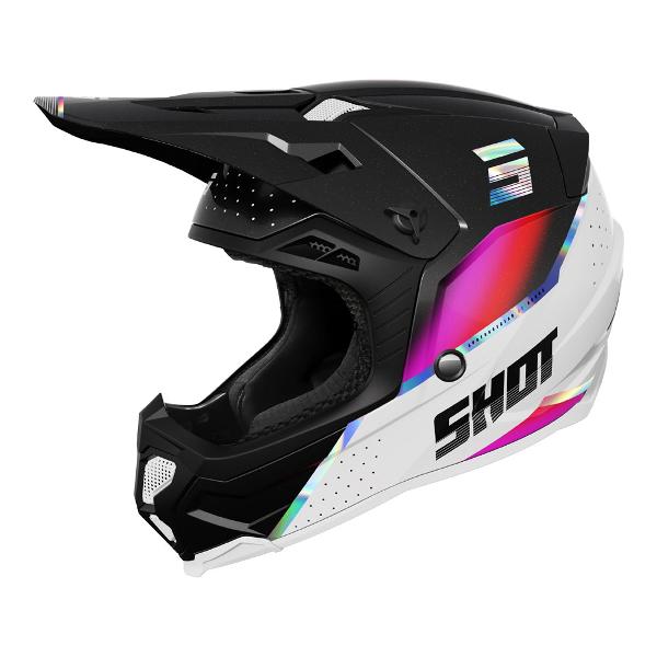 SHOT CORE HONOR HELMET HOLOGRAPHIC PEARLY