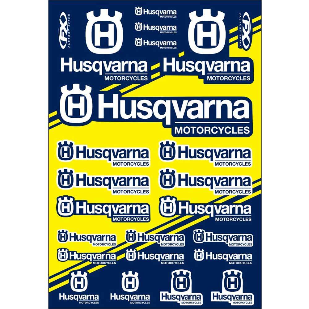 HUSQVARNA STICKER SHEET OEM REPLICA – 22-68630