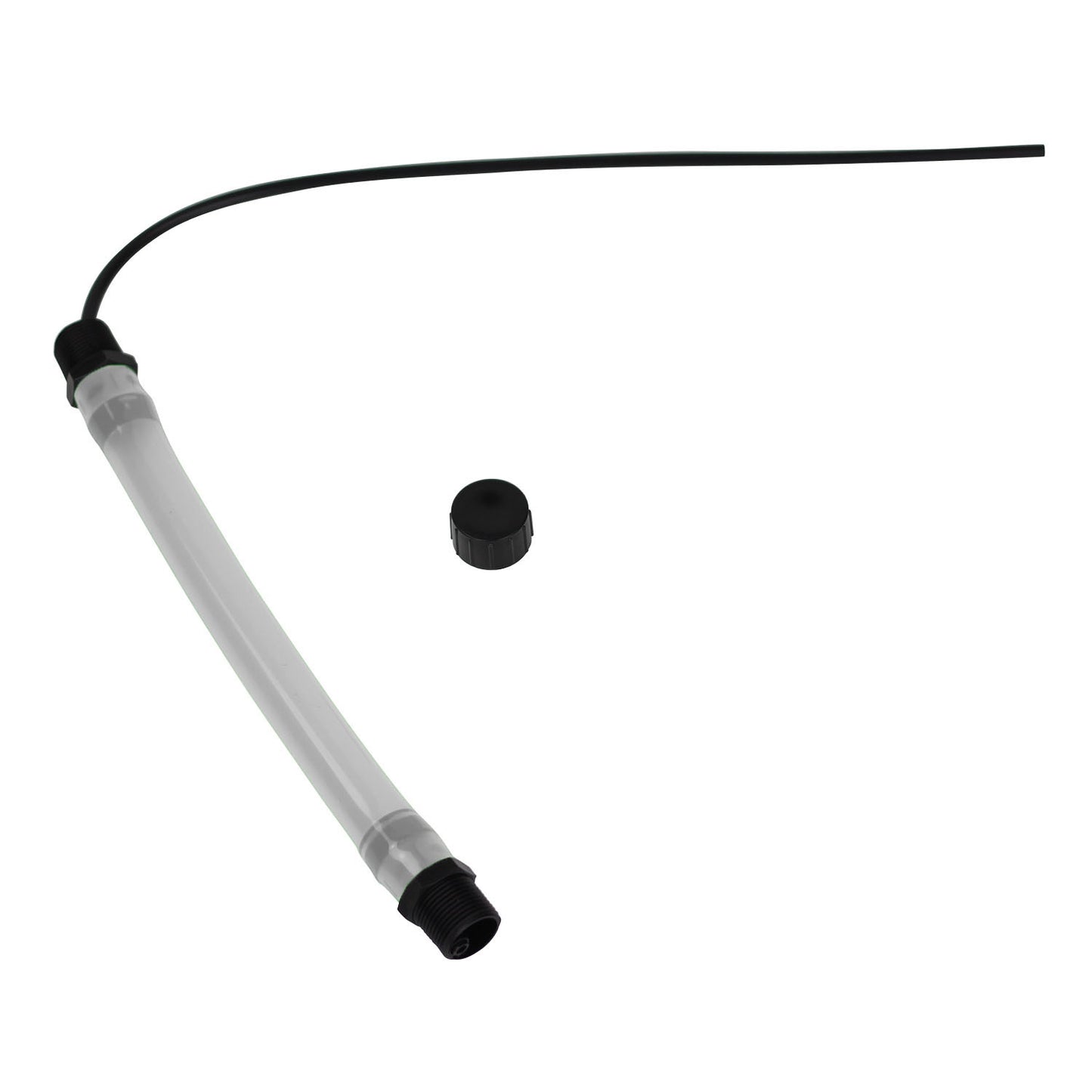 TUFF JUG GEN 2 FUEL CAN FLEXIBLE AUTO SHUT-OFF CLEAR HOSE 10L