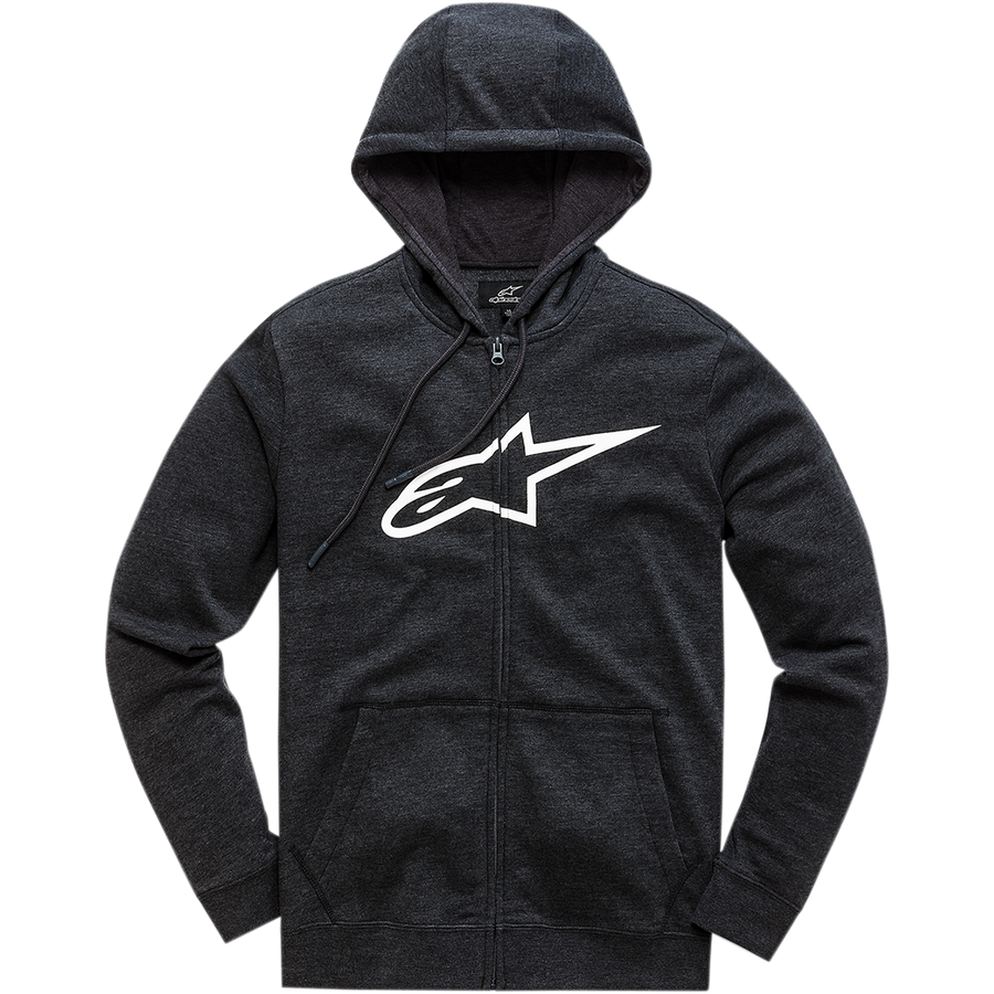 ALPINESTARS AGELESS II ZIP HOODIE BLACK/WHITE XL
