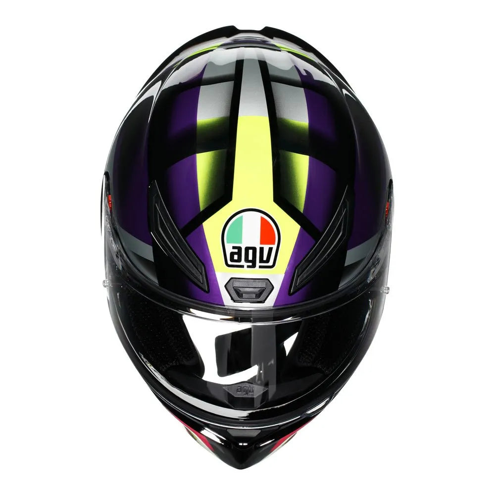 AGV K1 S FASTLAP BLACK/PURPLE/PINK - XL
