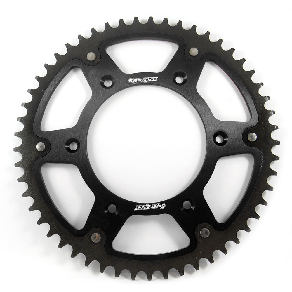 SUPERSPROX STEALTH REAR SPROCKET 43T YAMAHA 525P BLACK
