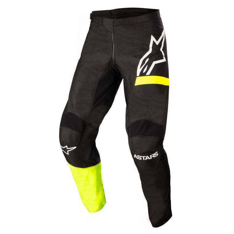 ALPINESTARS 2022 FLUID CHASER PANTS BLACK/FLURO YELLOW