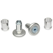 BARKBUSTERS ACC BAR END PLUG ANODIZED SILVER