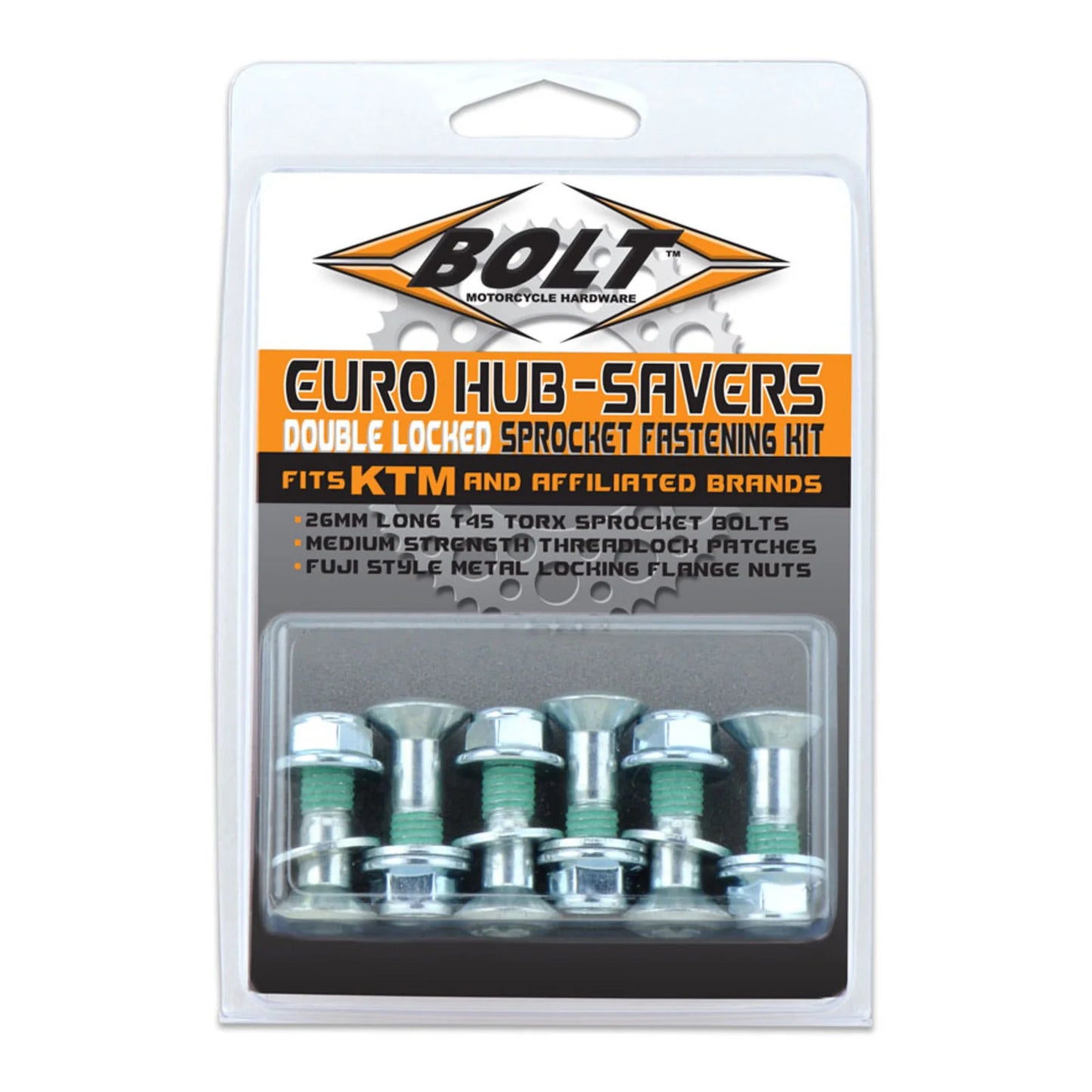 BOLT HUB-SAVERS SPROCKET BOLTS/NUTS