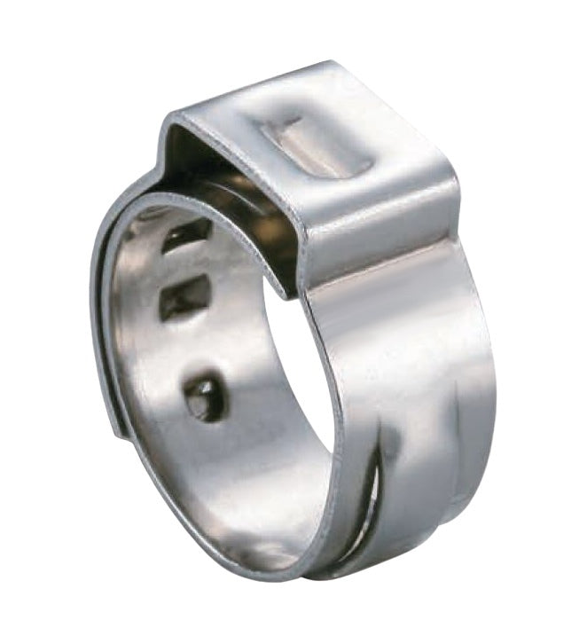 MCS EAR CLAMP SS 15MM 10 PACK