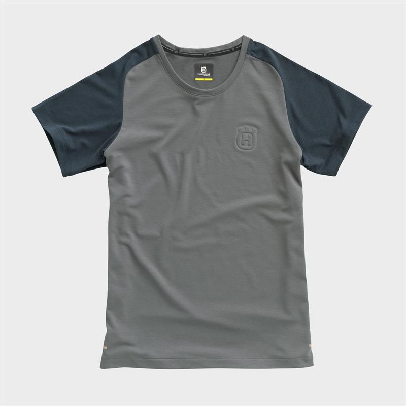 HUSQVARNA WOMEN ORIGIN TEE GREY