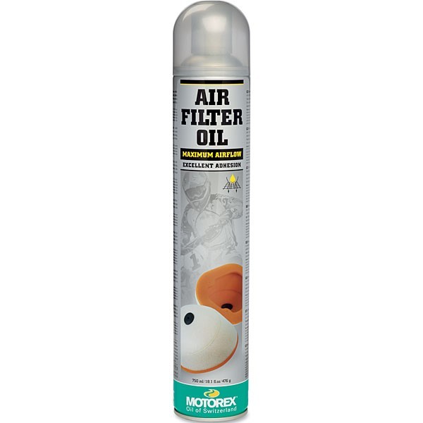 MOTOREX AIR FILTER OIL SPRAY 655 750ML