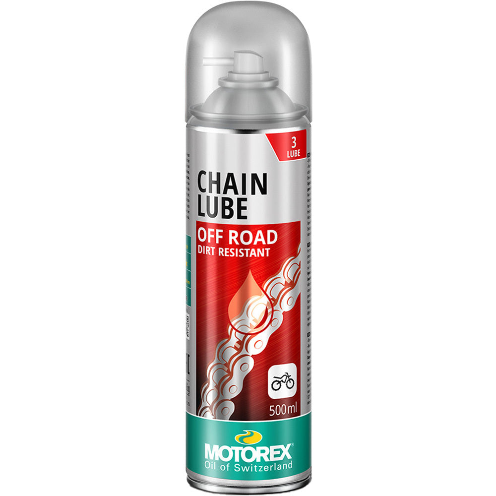 MOTOREX CHAIN LUBE OFF ROAD RED SPRAY 500ML