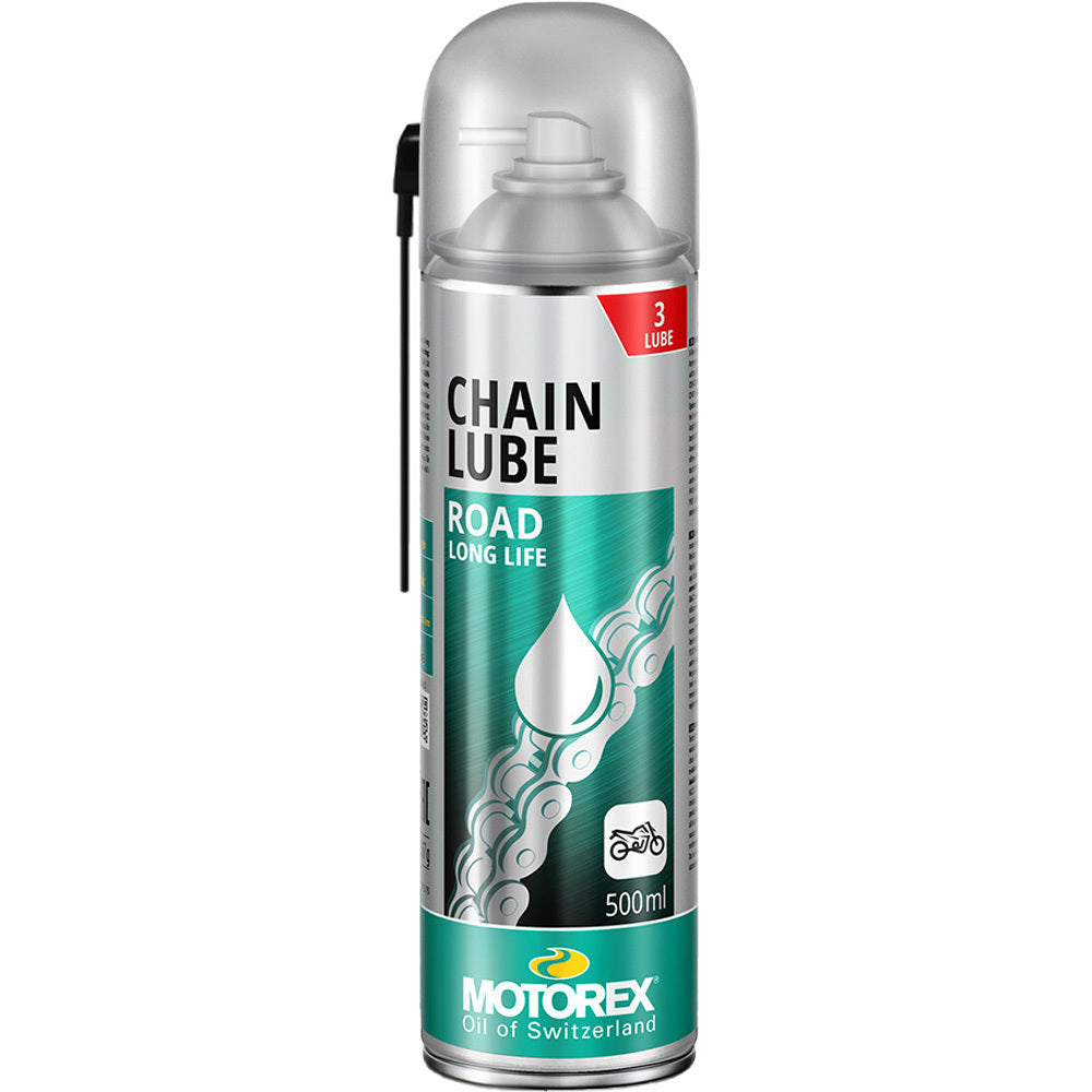 MOTOREX CHAIN LUBE STRONG GREEN SPRAY 500ML