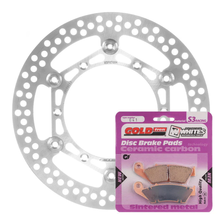 MTX FRONT BRAKE DISC & PAD KIT WR250F 01-16