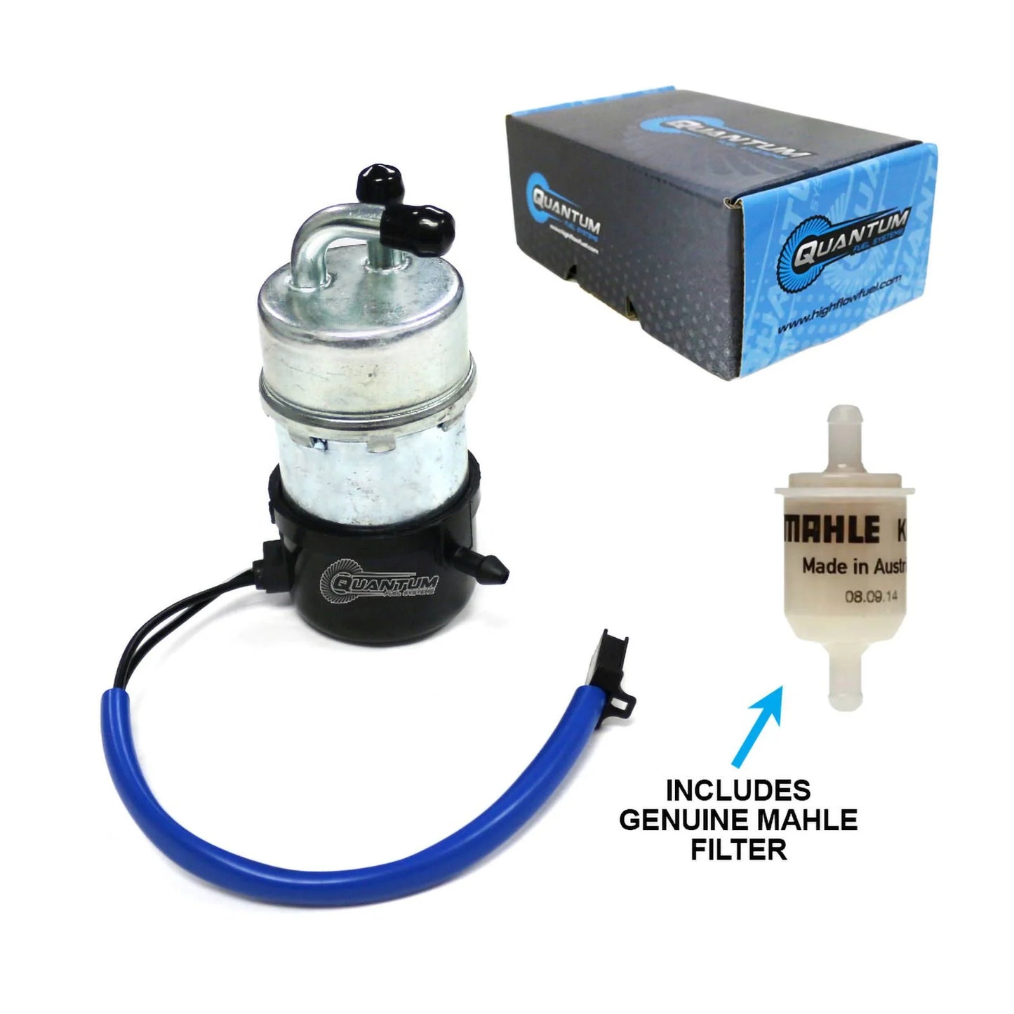 QUANTUM FRAME MOUNTED ELECTRIC FUEL PUMP W FILTER