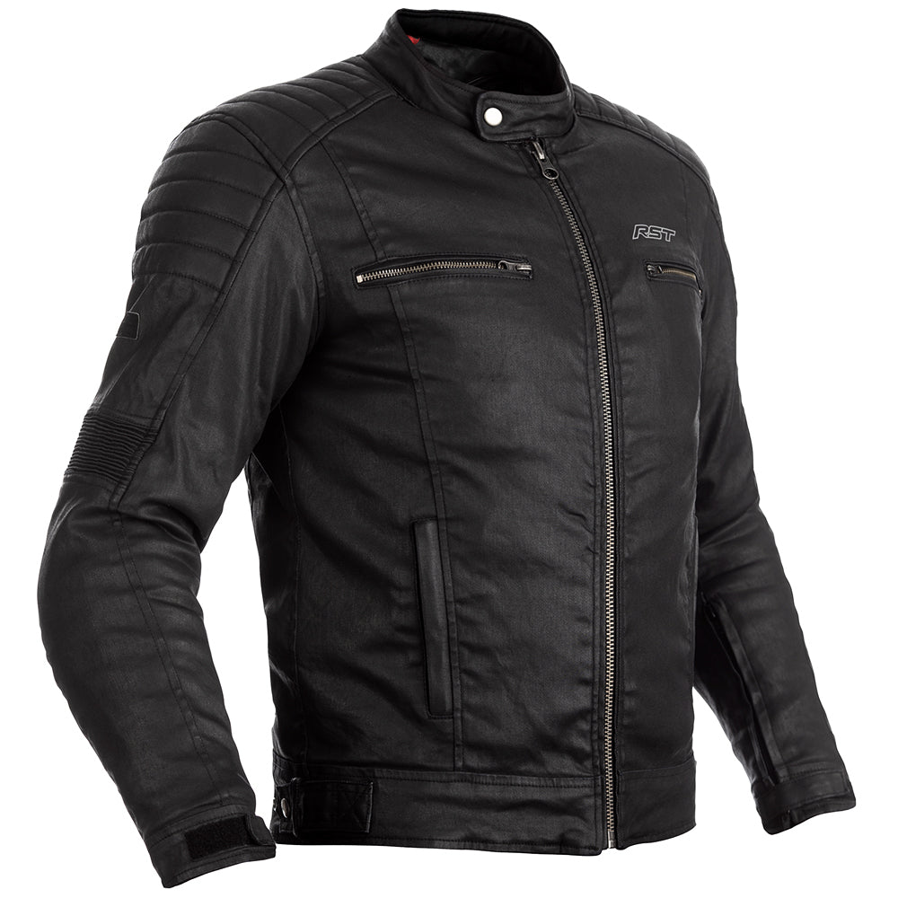 RST BRIXTON CE WP CLASSIC WAX JACKET BLACK