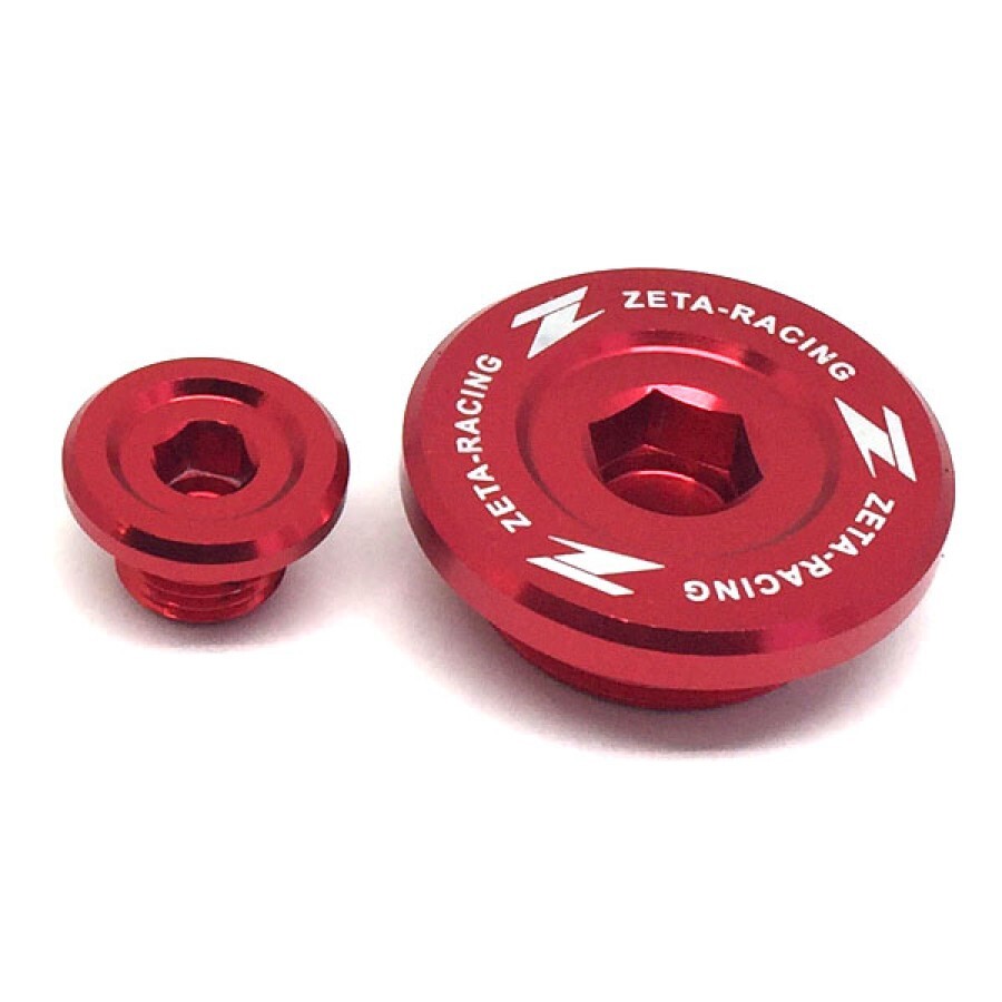 ZETA ENGINE PLUGS RMZ250 07-22 RMZ450 05-22 RED