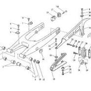 HUSQVARNA SWINGARM CABLE GUIDE – 80A073456