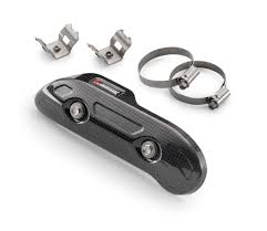 HUSQVARNA/KTM AKROVOPIC CARBON EXHAUST GUARD