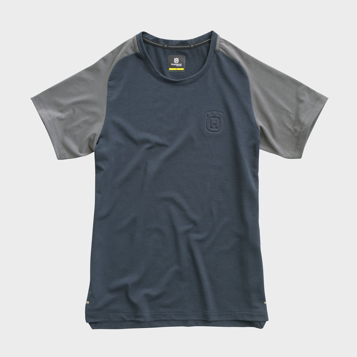 HUSQVARNA WOMEN ORIGIN TEE BLUE