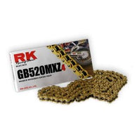 RK RK520MXZ x 120L MOTOCROSS CHAIN GOLD