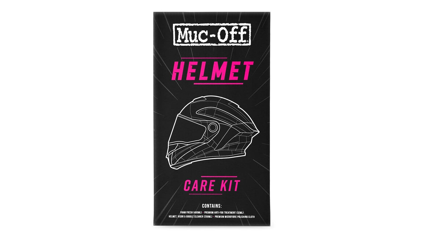 MUC OFF HELMET CARE KIT MOTOCYCLE MX MOTORSPORT RACING
