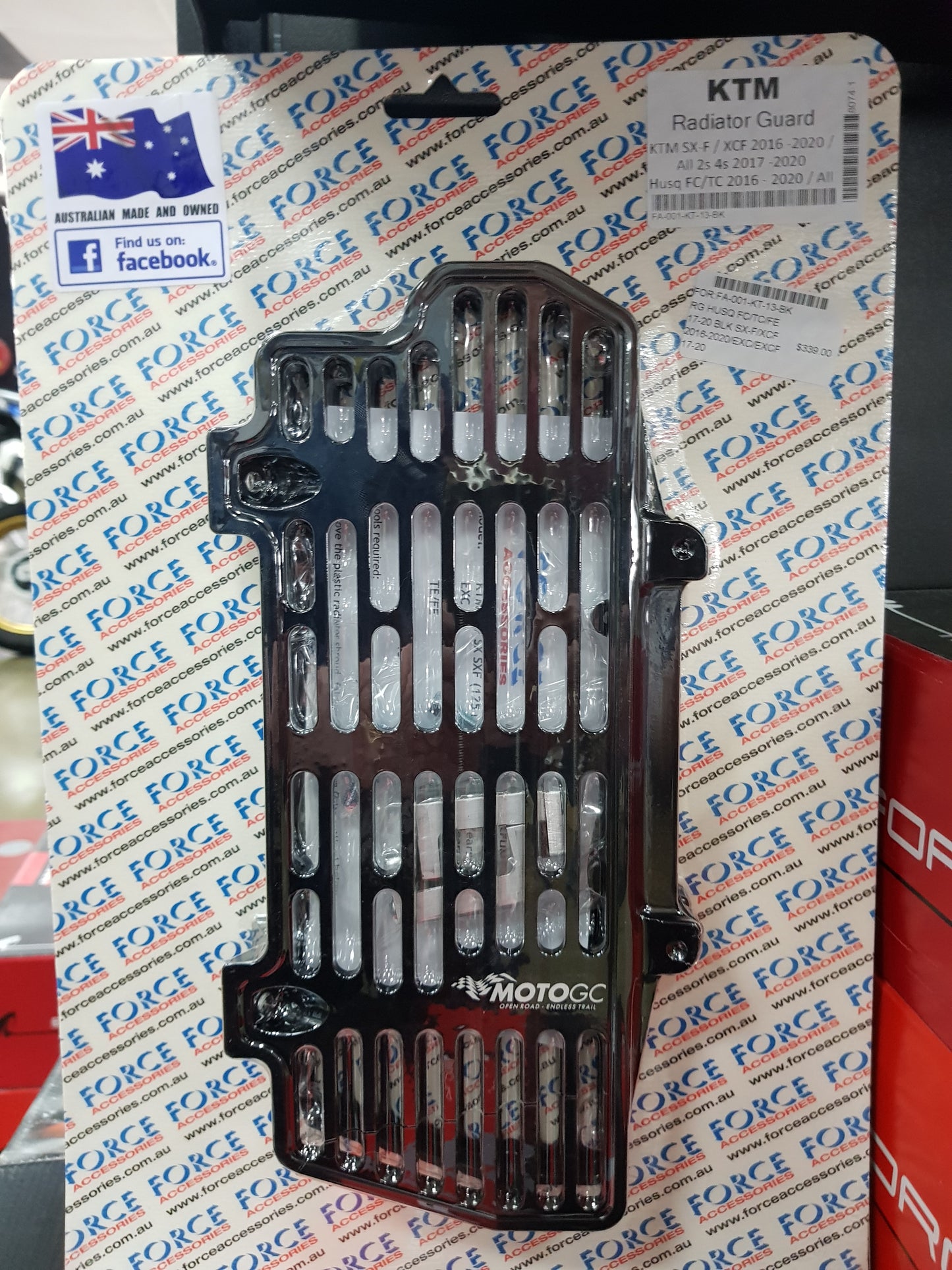 FORCE RADIATOR GUARD KTM HUSQVARNA AUSTRALIA