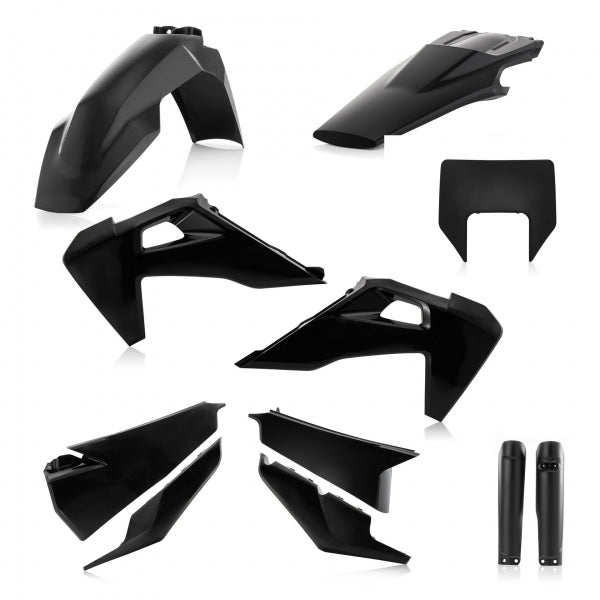 ACERBIS PLASTICS KIT HUSQVARNA TE/FE 20-22 BLACK