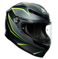 AGV K6 Flash Grey Black Lime Helmet