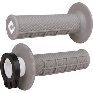 ODI H32HWG - ODI MX HALF WAFFLE LOCK ON GREY GRIP 2 STROKE SOFT