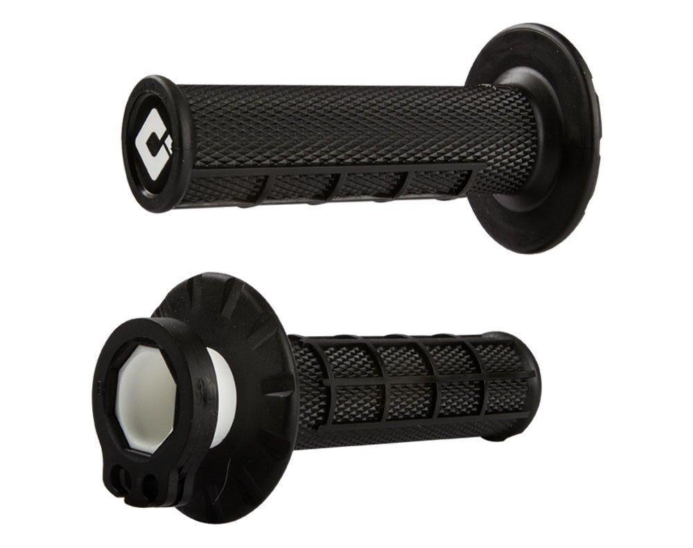 ODI V2 LOCK ON GRIPS MX HALF WAFFLE BLACK SOFT 2T/4T