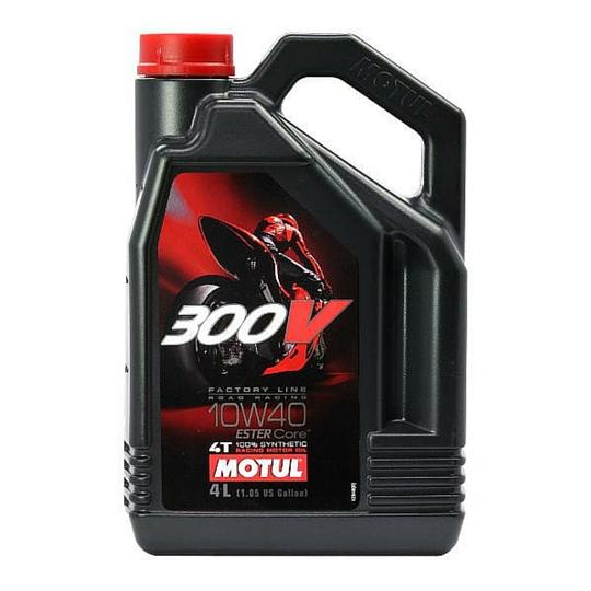 Motul MOTUL 300V 4T 100% ESTER SYNT 4L (10W40)