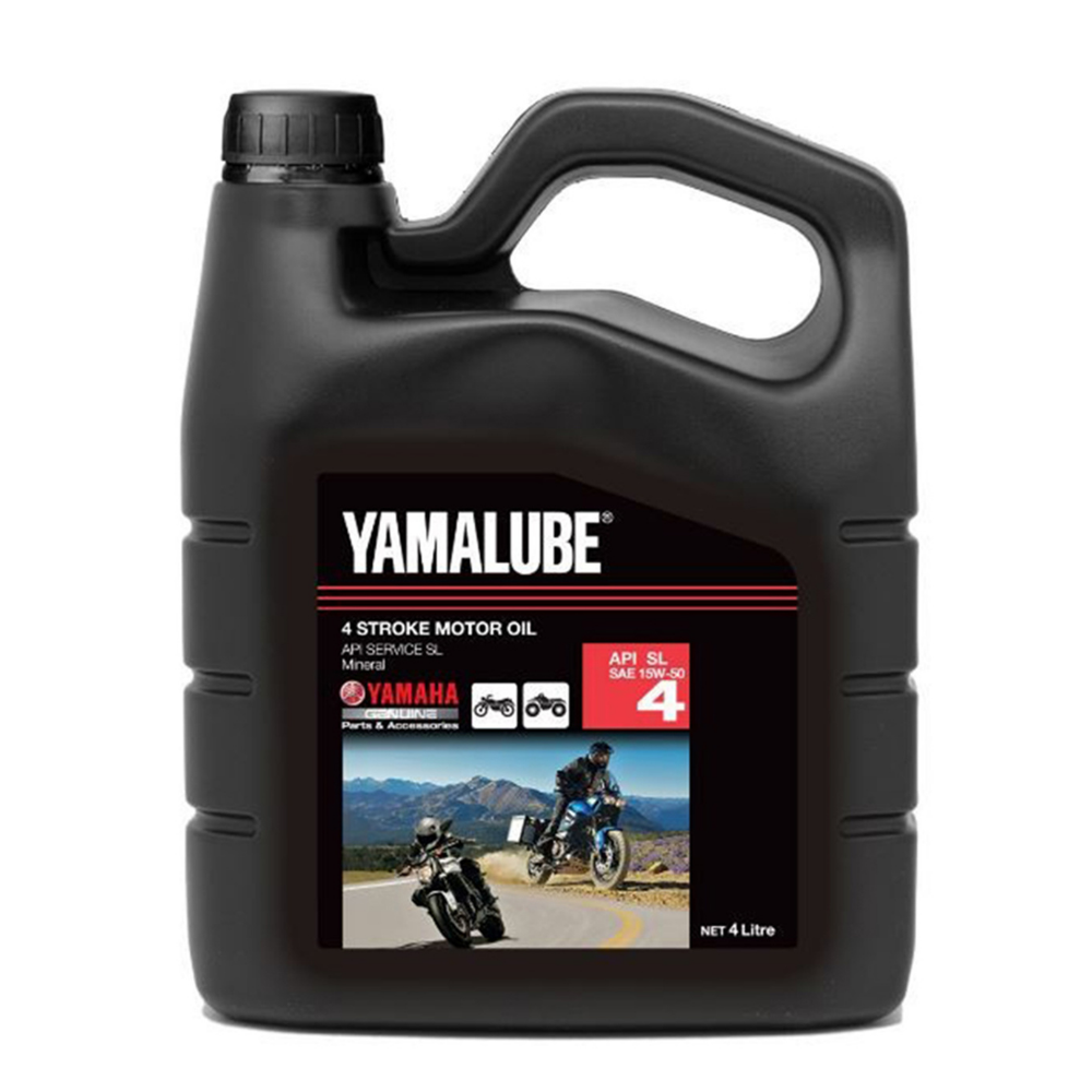 YAMALUBE Y4 15W50 MINERAL MOTORCYCLE OIL 1L