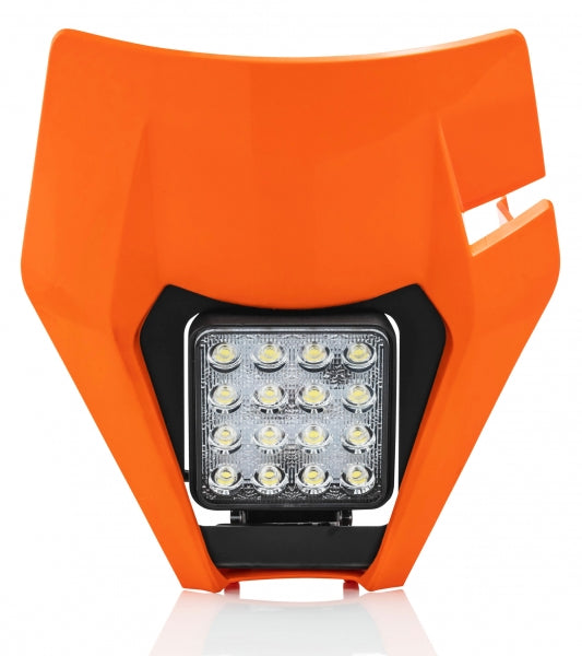 ACERBIS HEADLIGHT VSL KTM EXC/EXCF 17-19 ORANGE