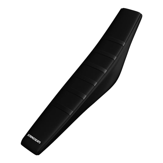 STRIKE SEATS SEAT COVER HUSQ TC/FC/TE/FE 23-24 BLK/BLK/BLK GRIPPER-RIBBED