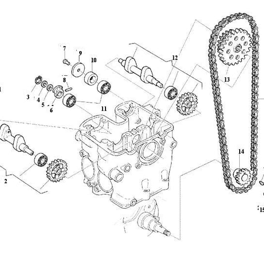 HUSQVARNA GEAR TIMING T36 34 – 8000A4790