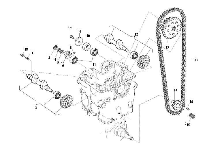 HUSQVARNA GEAR TIMING T36 34 – 8000A4790