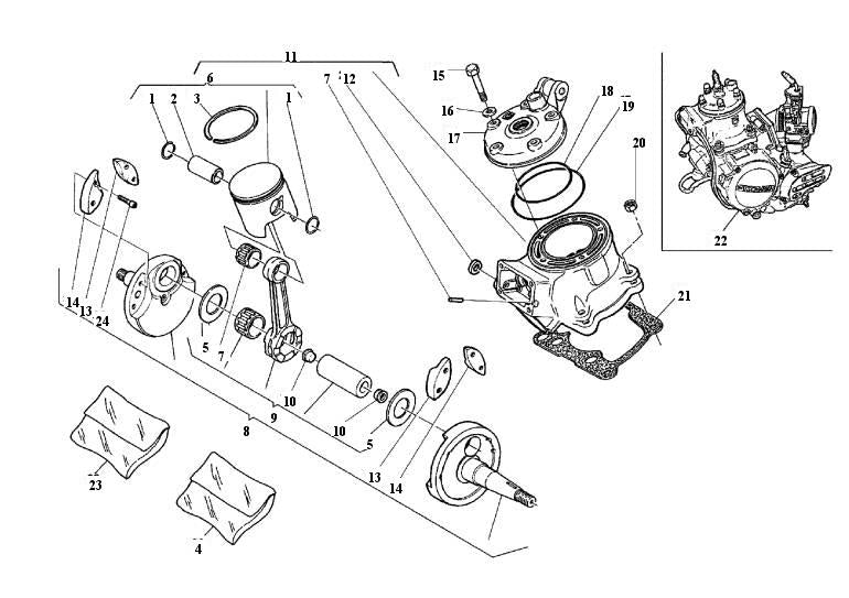 HUSQVARNA CLIP PISTON PIN – 800010314