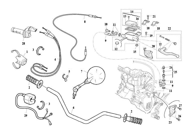 HUSQVARNA STARTER CABLE TC/TE/TXC 250-310 10-12 – 8000H2151