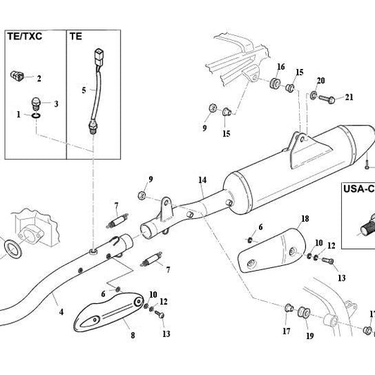 HUSQVARNA GASKET D33-D26-SP 3,2 – 8000H0015