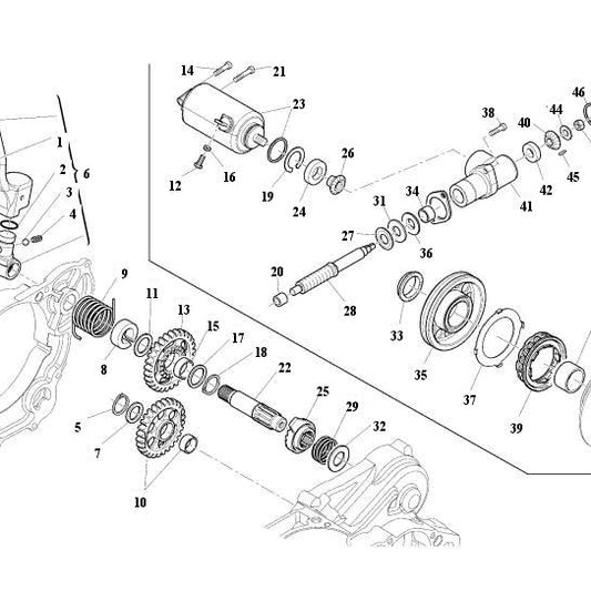 HUSQVARNA DRIVE BEVEL GEAR – 8000A7060