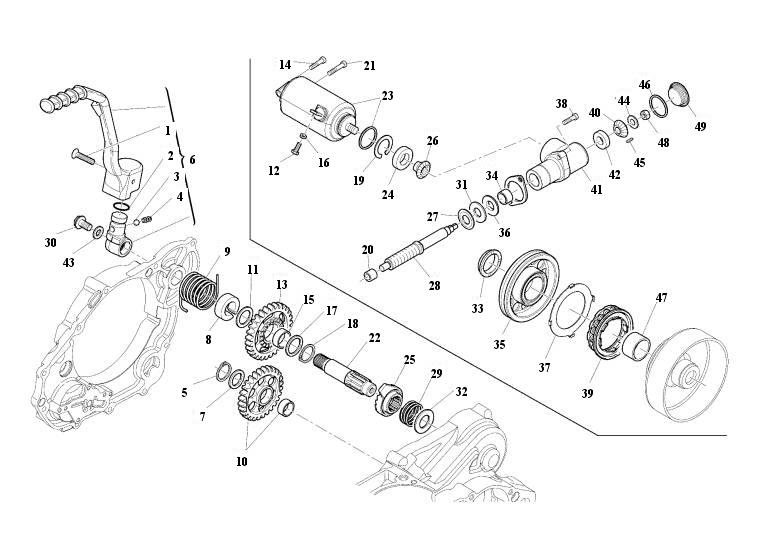 HUSQVARNA DRIVE BEVEL GEAR – 8000A7060