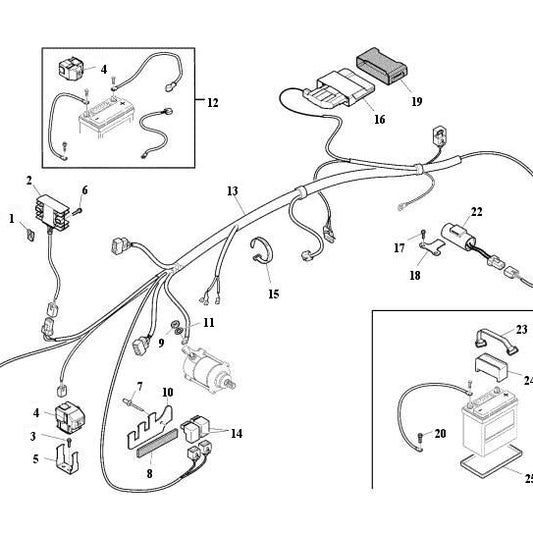 HUSQVARNA BATTERY PLATE – 8000H6014