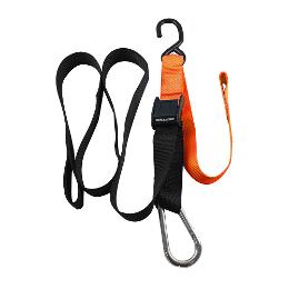 CYKEL TIE DOWNS SNAP HOOK LOOP 38MM ORANGE
