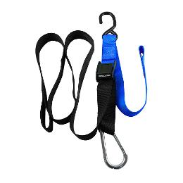 CYKEL TIE DOWNS SNAP HOOK LOOP 38MM BLUE