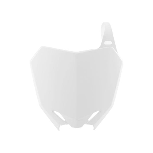 POLISPORT NUMBER PLATE SUZUKI RMZ250 10-16 RMZ450 08-16 WHITE