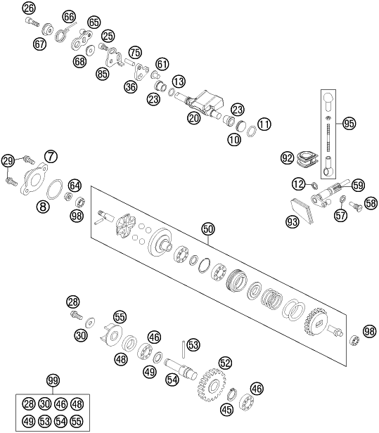 HUSQVARNA CLOSING COVER 2003 – 54637070200