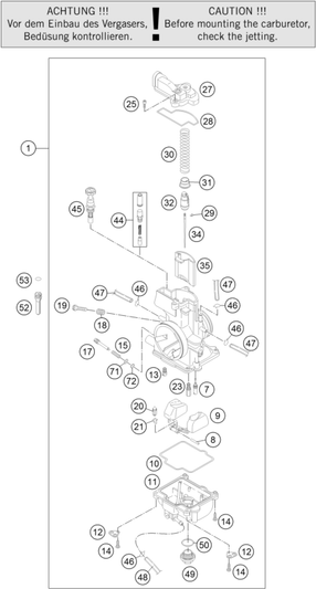 HUSQVARNA JET NEEDLE N4DK TE300 14 – 54831134100