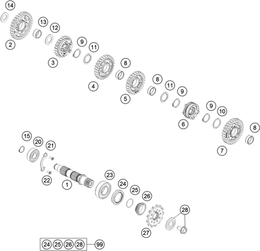 HUSQVARNA DRIVE SHAFT – 79433010000
