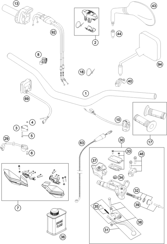 HUSQVARNA CLUTCH PIPE 06 – 54832063000