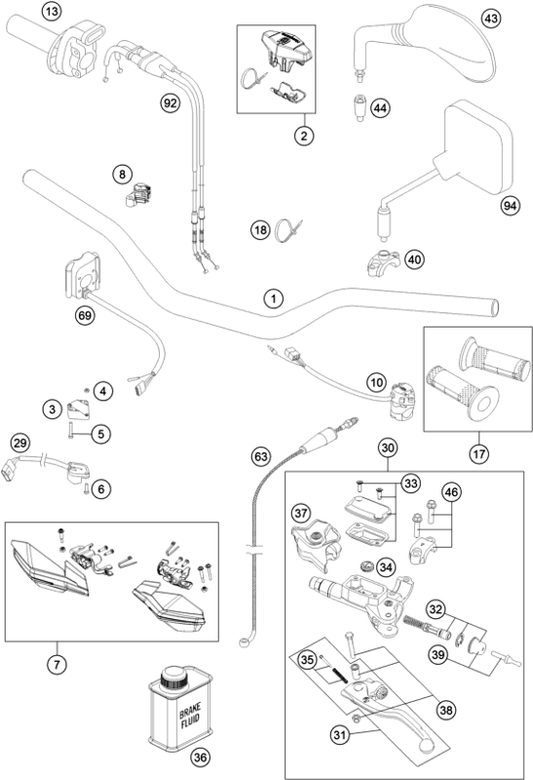 HUSQVARNA CLUTCH PIPE 06 – 54832063000