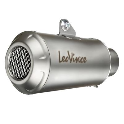 LEOVINCE LV-10 SLIP ON SILENCER STAINLESS HUSQVARNA VIT/SVARTPILEN 20-23